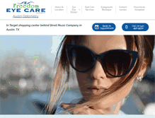 Tablet Screenshot of freedom-eyecare.com